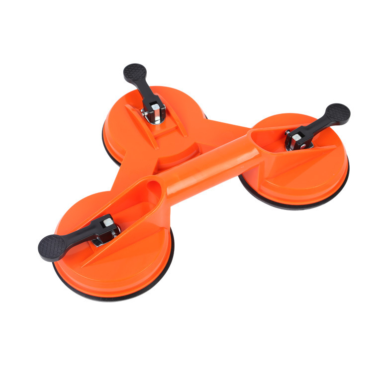 3爪塑料玻璃吸盘 三爪铝合金吸盘 塑料瓷砖吸盘器