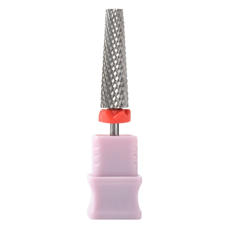 Cross-border extended grinding head tungsten steel cross-tooth quick nail removal grinding head five-in-one high quality grinding head