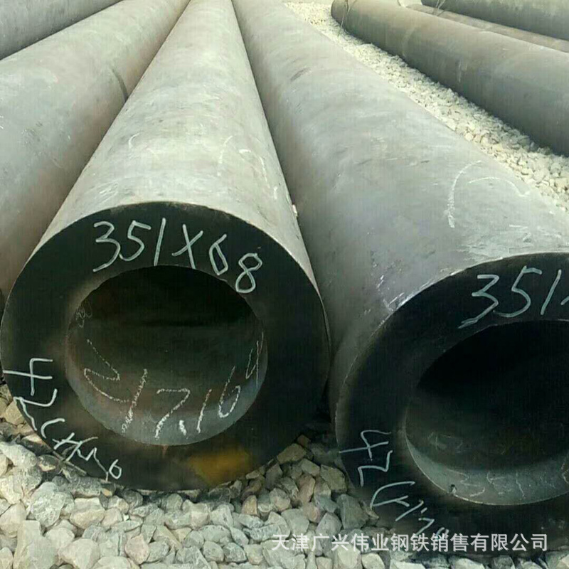 美标钢管ASME SA106B高压锅炉无缝管 高温碳钢无缝钢管定尺切割