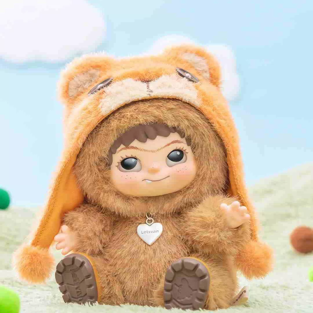 Yu Shuxin's same motherland version WAKUKU Maomao Trendy Party Series Blind Box Wow Kuku Figure Putting Plush Baby