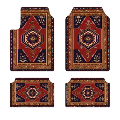 Avtomobil döşəmə paspasları, Four-piece Set - car-floor-mats-8-3344cm-two-piece-pack