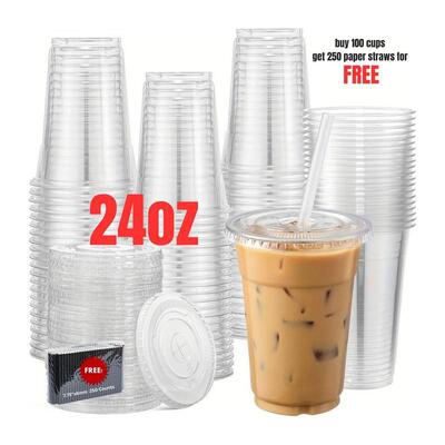 L 35218 High transparent disposable drink cup 高透一次性奶茶|ms