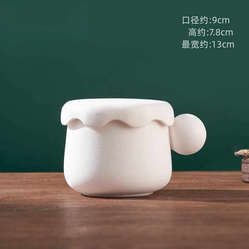 景徳鎮無地カップ陶器 diy 手作り釉下色白胚塗装マグカップ手描き高白粘土無地カップ|undefined
