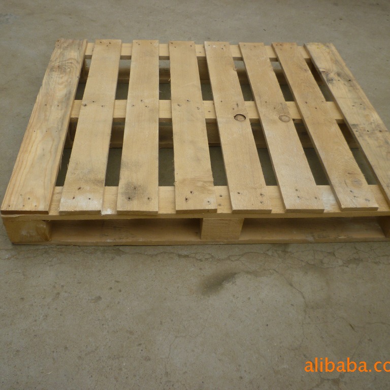 厂家供应木制托盘1310 液压车周转四面进叉托盘 仓库运输垫仓板