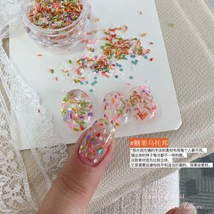 Yanling sequins series flash toe sequins aurora mica shell candy sequins material