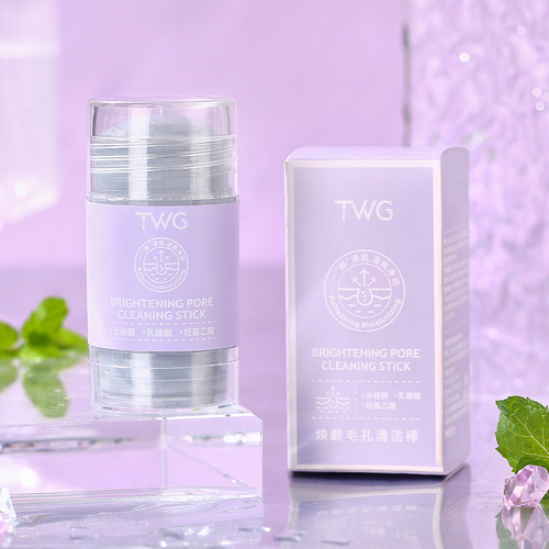 TWG Rejuvenating Pore Cleansing Stick 40g Solid Mud Stick to Clean Pores and Apply Mask