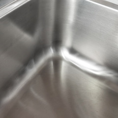 Foshan Manufacturer's SUS304 Stainless Steel Sink Cabinet Single-Bowl Under-Sink Dish Basin Large Single-Bowl Thickened Kitchen Sink