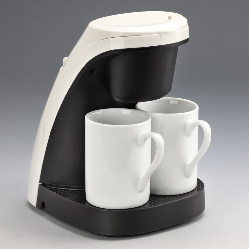 240ml 450W pequeña cafetera de goteo doméstica automática americana mini cafetera de cocción de café conveniente filtración