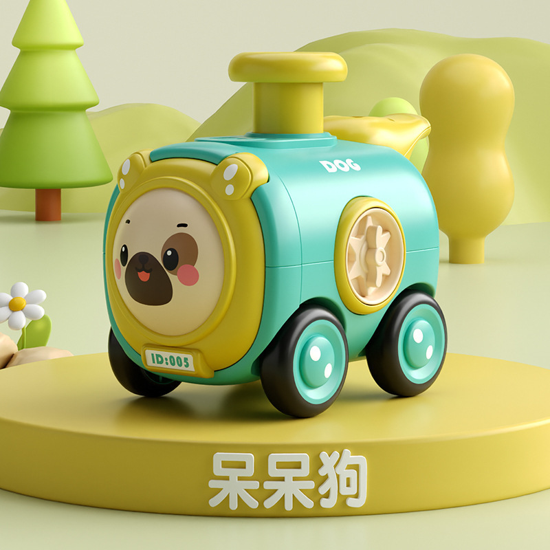 卸売ドロップシッピング楽しい漫画エンジニアリング車両掘削車落下耐性男の子と女の子子供シミュレーションおもちゃ慣性プレス車|undefined