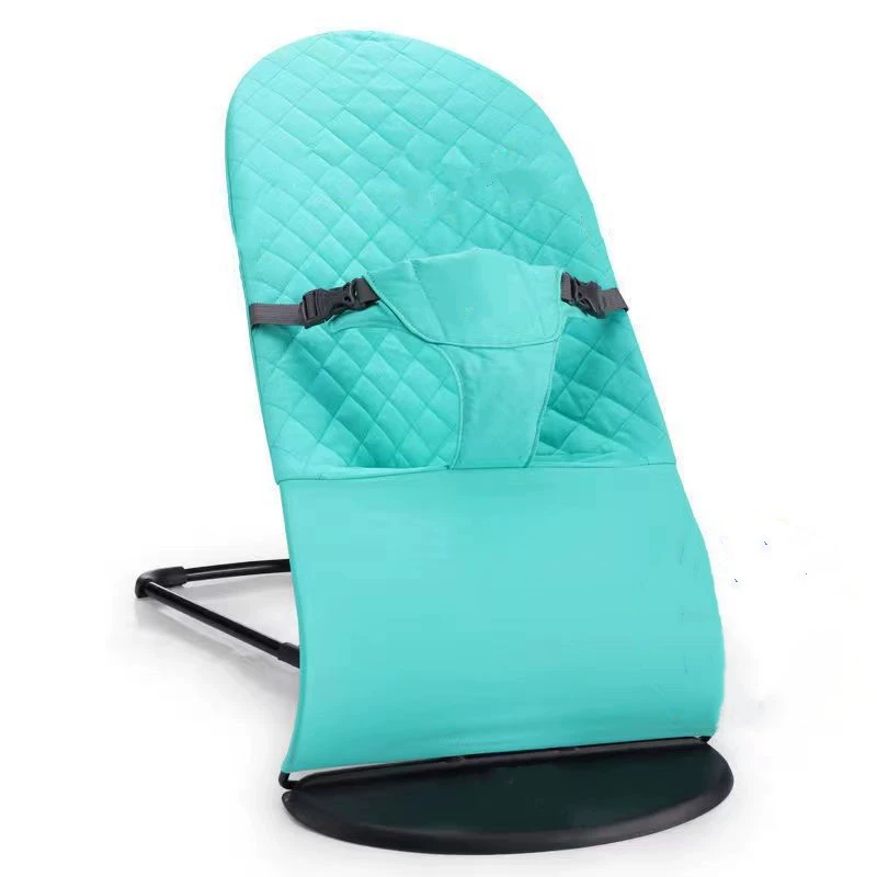 Детская качалка-кроватка, складная, портативная легкая 1.6 кг, reclining & бар для игрушек