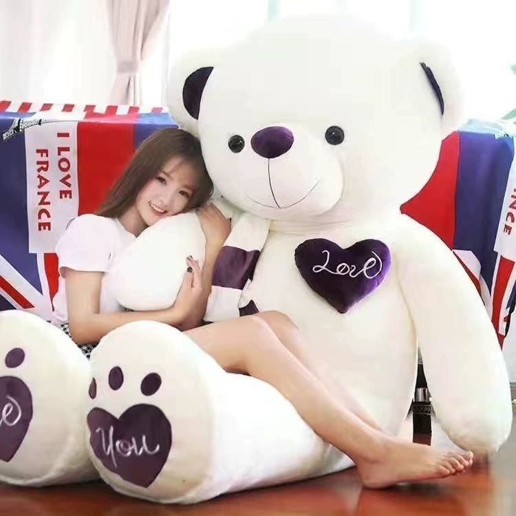 Plush Giant Teddy Bear, Oversized Rag Doll, Multiple Heights 60 cm–2 m, Soft Plush