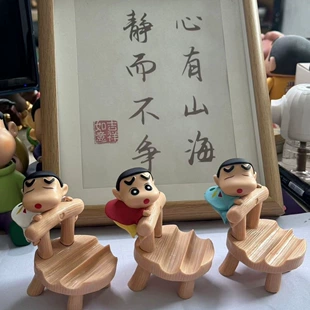 Подставка для телефона Crayon Shin-chan из ПВХ настольная фигурка