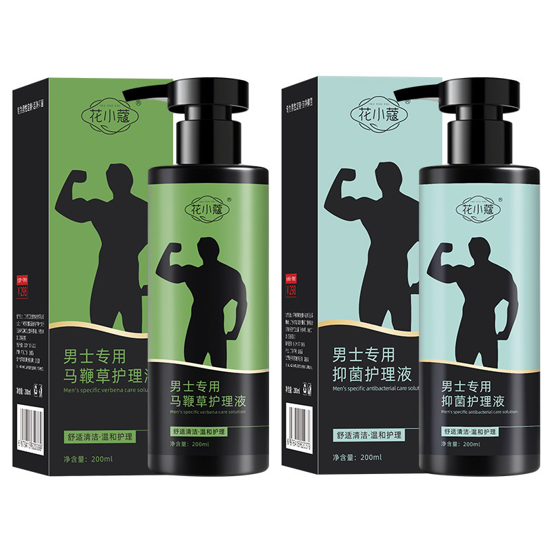 Hua Xiaokou líquido de cuidado especial para hombres 200ml lavado y cuidado diario fragancia de madera líquido de cuidado privado fabricante suave image 6