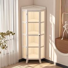 转角柜餐厅角落柜墙边三角柜边角置物柜客厅卧室墙角拐角落地收纳