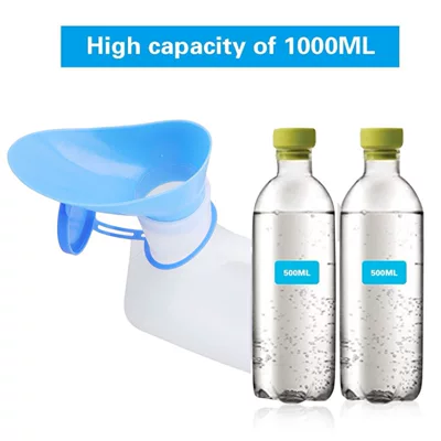 On-board emergency urine bag and Women, Pee Bottle with