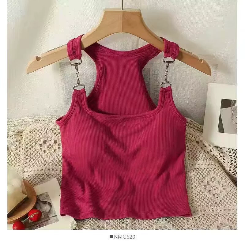Summer short sports tank top, American style