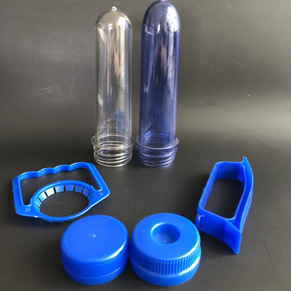 46MM130g螺纹口PET矿泉水5L瓶胚/46MM5L矿泉水管坯螺纹口PET瓶坯