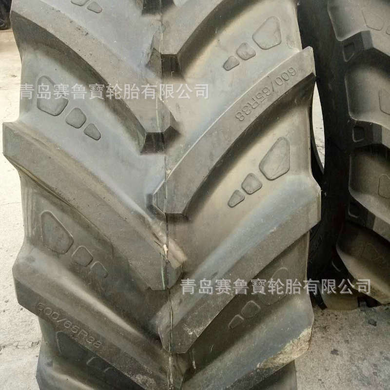 600/65R38 钢丝人字 大马力拖拉机轮胎  加厚