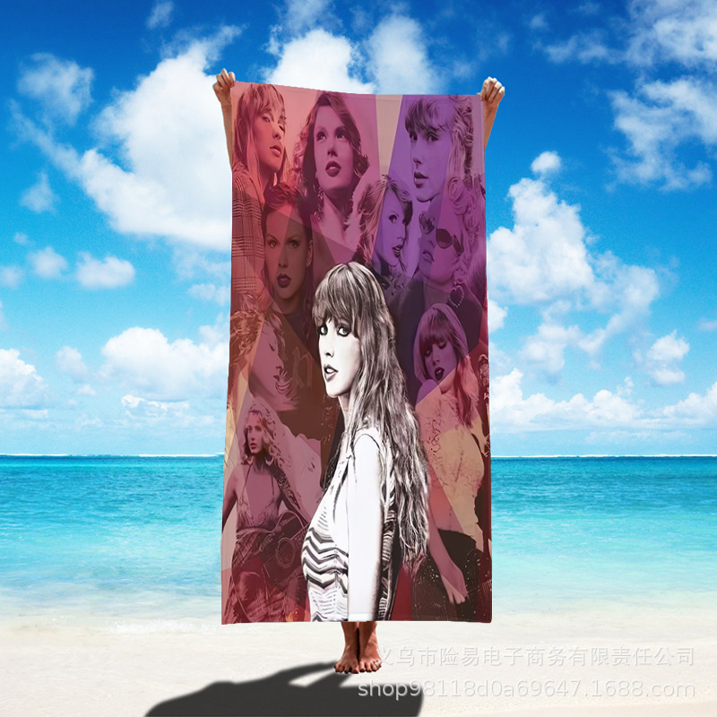 Cross-Border Beach Towel, Vacation Bath Towel, Windproof and Sandproof Bath Towel, Taylor Beach Towel, Lightweight Cross-Border Beach Towel, Vacation Bath Towel, Windproof and Sandproof Bath Towel, Taylor Beach Towel, Lightweight