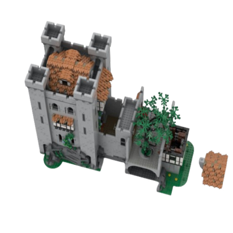 Castle Building Blocks Educational Model Construction Toy_voghion.com