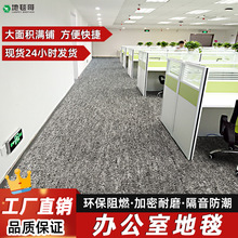 办公室地毯商用大面积满铺酒店会议室展厅台球厅耐脏防火地毯地垫