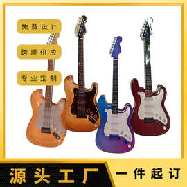 工厂加工定制亚克力电吉他仿真迷你吉他模型小摆件娃娃屋跨境专供