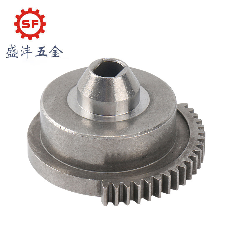 Fan gear transmission gear car accessories powder die casting powder metallurgy drawing sample gear