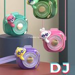 小风扇迷你脖子挂上儿童电风扇超静音便携式小型学生挂脖风扇可充