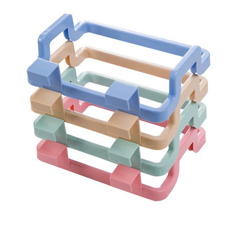 Colgable en la parte posterior de la puerta, gancho para bolsa de basura, soporte para bolsa de plástico, almacenamiento multifuncional, puerta del gabinete, trapo trasero, colgante