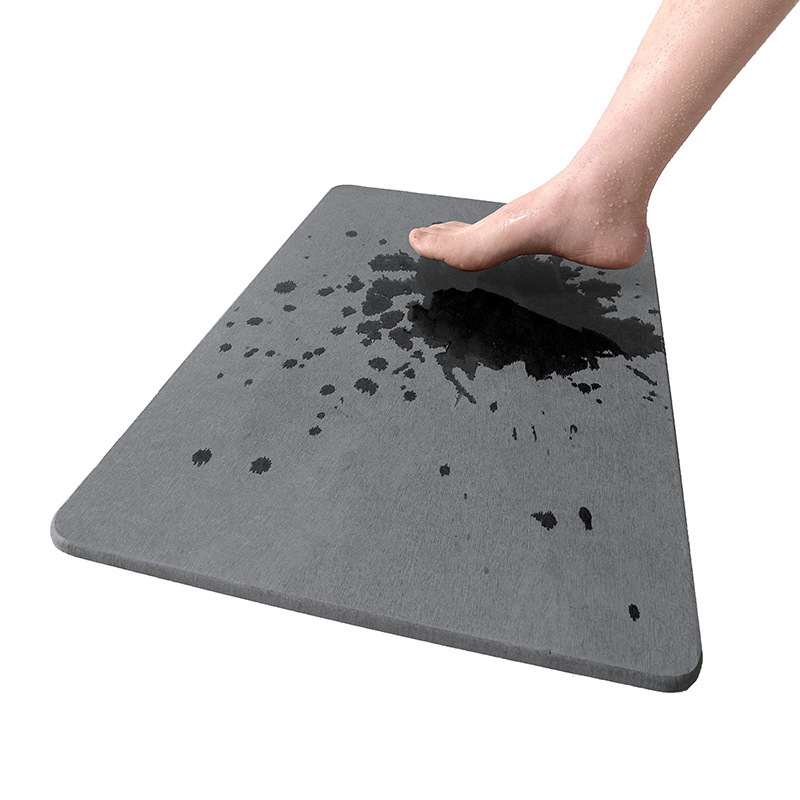 Sam's same style diatom mud floor mat hard bathroom floor mat toilet door mat toilet diatomite quick-drying non-slip