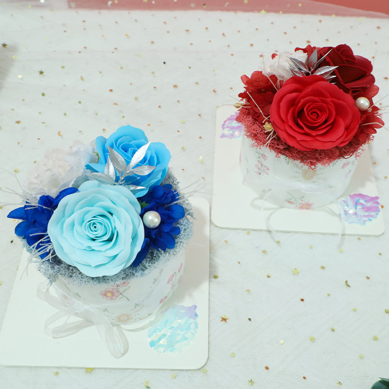 Soap contains rose
