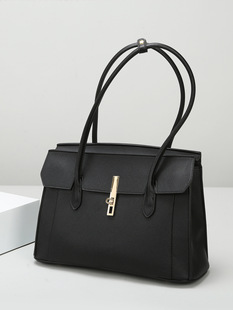 Fashionable shoulder bag, capacious demi-season one-shoulder bag, high-end
