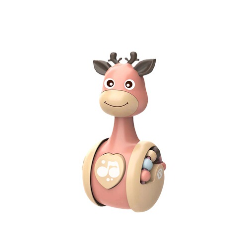 Sleek Deer Rocking Horse for Infants 3-6-12 Months, Baby Soothing and Educational Toy, suitable for Children 0-1-3 Years Old