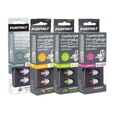 运动睡眠硅胶耳塞防噪音学生工作静音睡觉隔音防吵抗噪长短柄耳塞