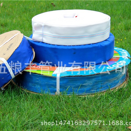 矿山工地抽泥浆抽沙涂塑软管13型红胶带PVC PUMP WATER HOSE