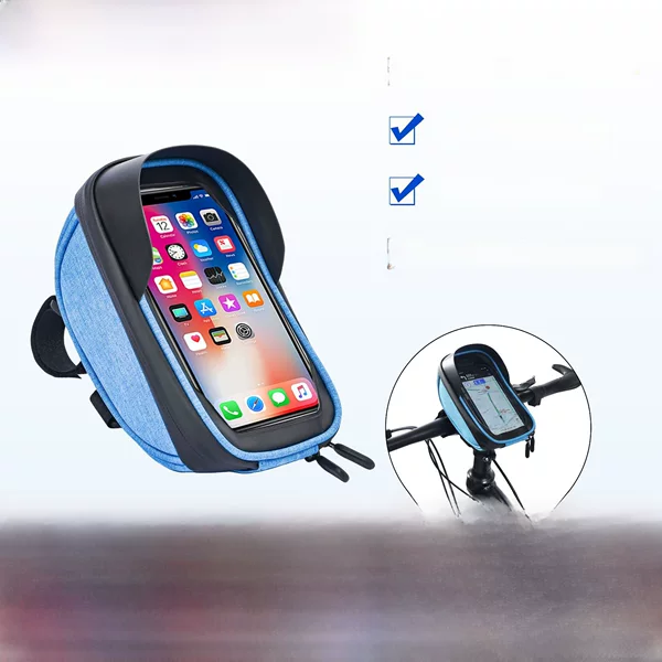 Hard Shell Bicycle Road Bicycle Bag Cycling Bag Custom Large Capacity Storage Waterproof Mobile Phone Bicycle Head Bag