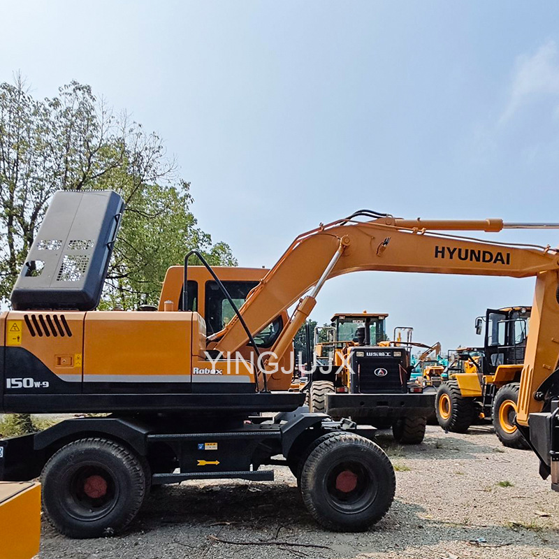 Excavadora de ruedas moderna 150W - 9 Excavadora de ruedas media moderna