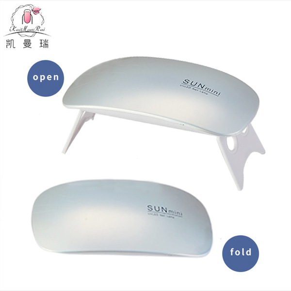 handheld small LED therapy lamp for manicure