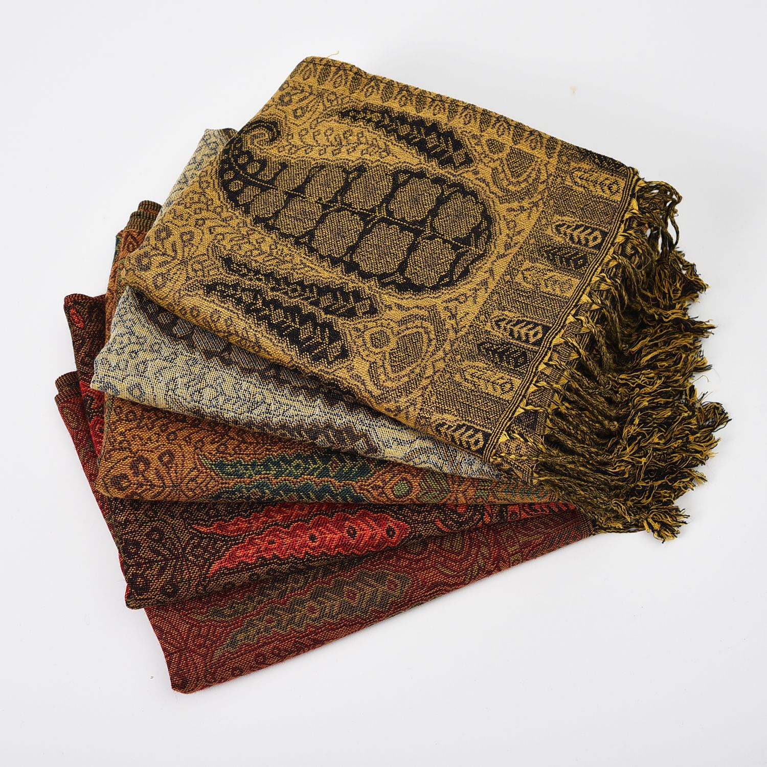 ethnic retro scarf