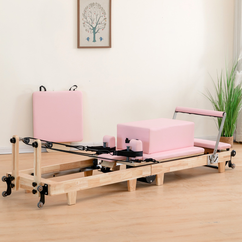 Pilates core cama gran aparato casa cama de yoga plegable entrenamiento profesional pilates reformador