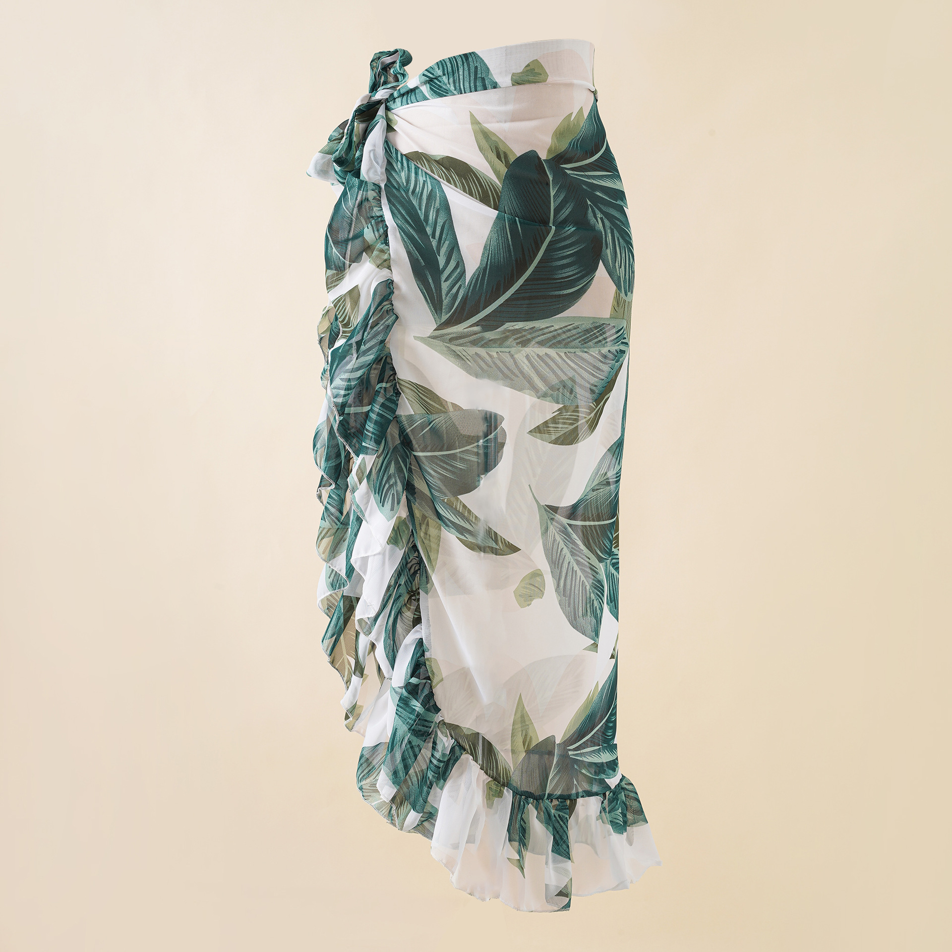 Beach wrap skirt view 2