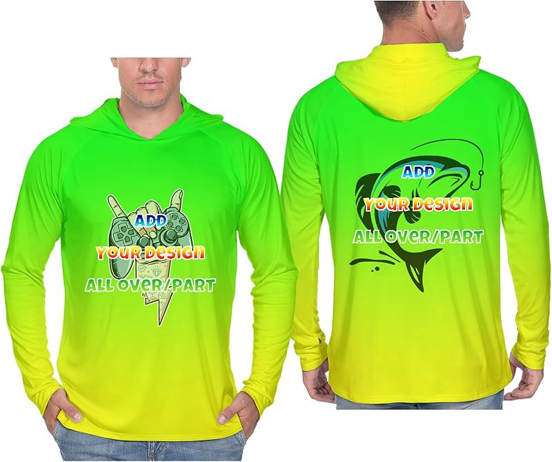 fishing hoodies 钓鱼服跨境男女卫衣连帽衫垂钓防晒速干透气上衣|undefined