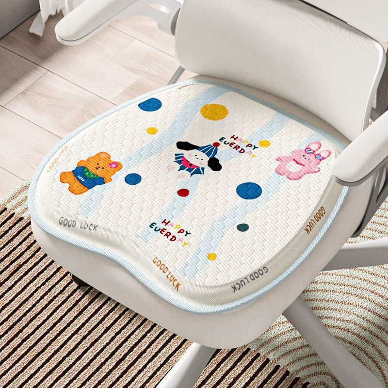 Подушка для стула, дышащая летняя охлаждающая подушка, сотовая ледяная подушка, офисная сидячая подушка, вентилируемая подушка для ягодиц, студенческая гелевая подушка для стула