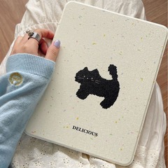 Cartoon Cat Suitable for Rotating iPad 2021 New Acrylic Case Tablet with Pen Slot 11-inch Shell