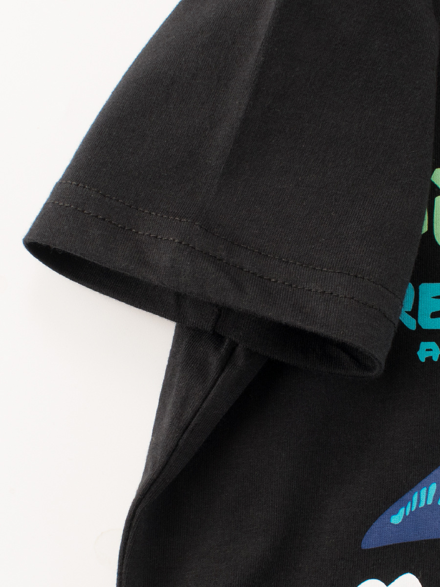 27kids ropa para niños camiseta de manga corta para niños verano nueva ropa para bebés impresión de dinosaurios de una pieza