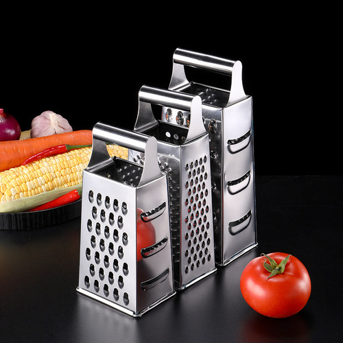 Stainless steel four-sided grater potato radish slicer wholesale household multi-functional vegetable and fruit slicer