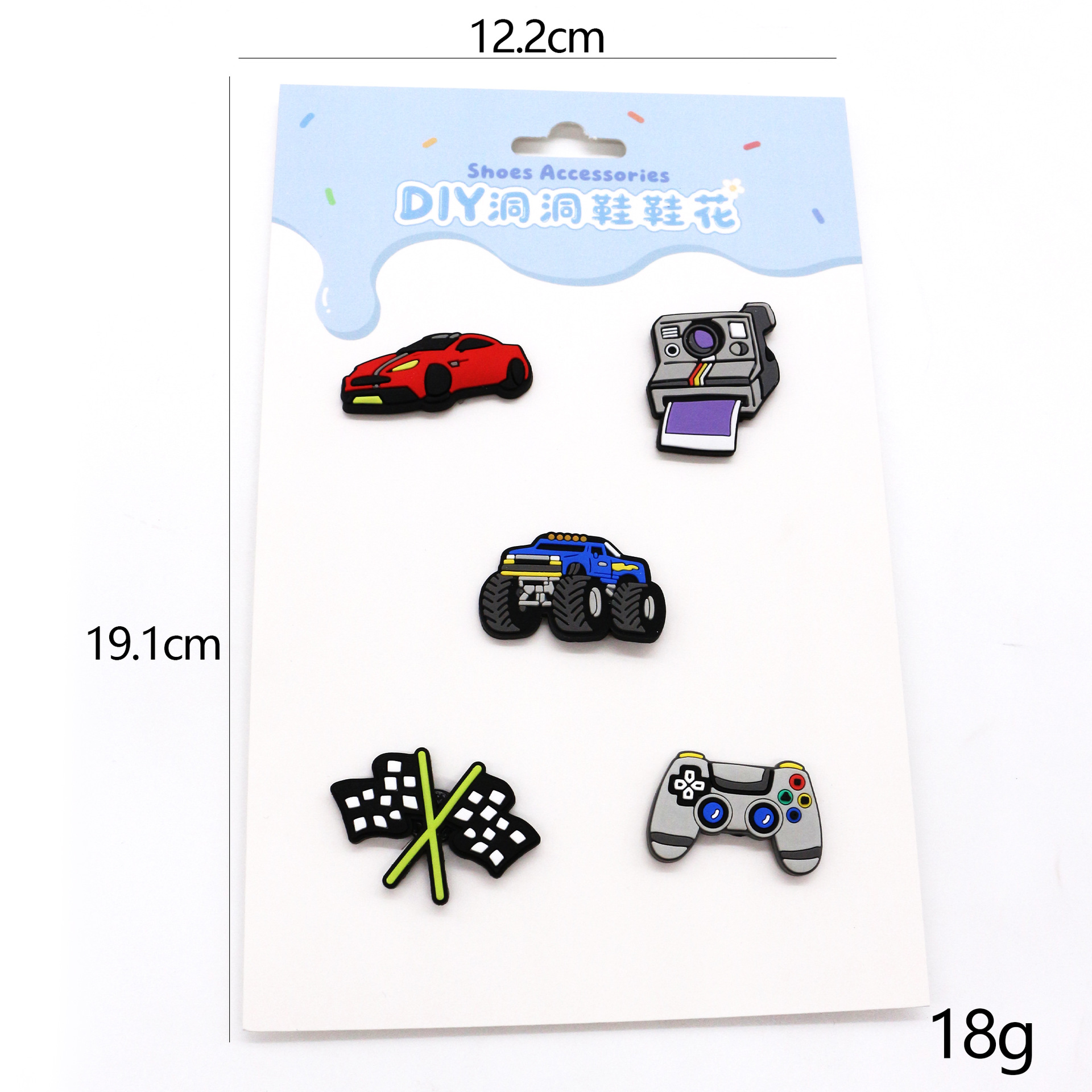 Spot dibujos animados crisantemo hebilla de zapato de pvc goma suave flor personalidad agujero de la decoración del zapato DIY a juego hebilla de zapato ventas directas de fábrica