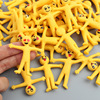 Yellow minifigures, small toy, slime, anti-stress