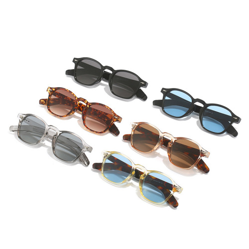 Coolfang's new retro sunglasses, Hong Kong style sunglasses, glasses for small faces and round faces, Internet celebrity trendy sun protection sunglasses