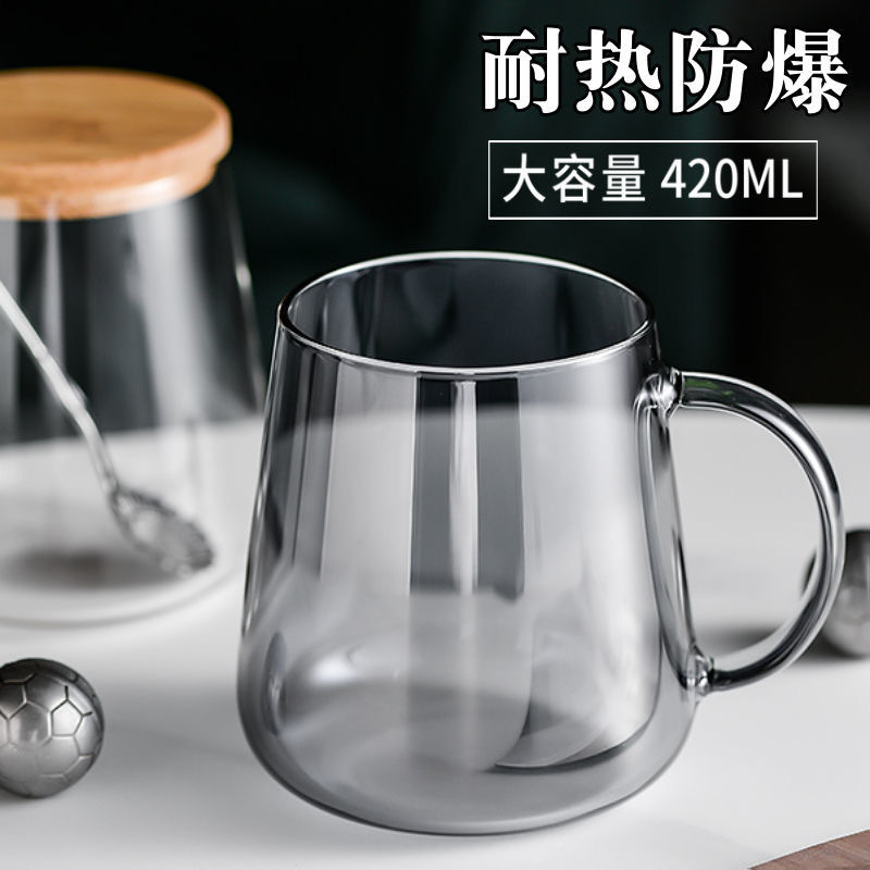 厂家供应高硼硅耐热玻璃杯规格多样玻璃杯质量放心玻璃杯